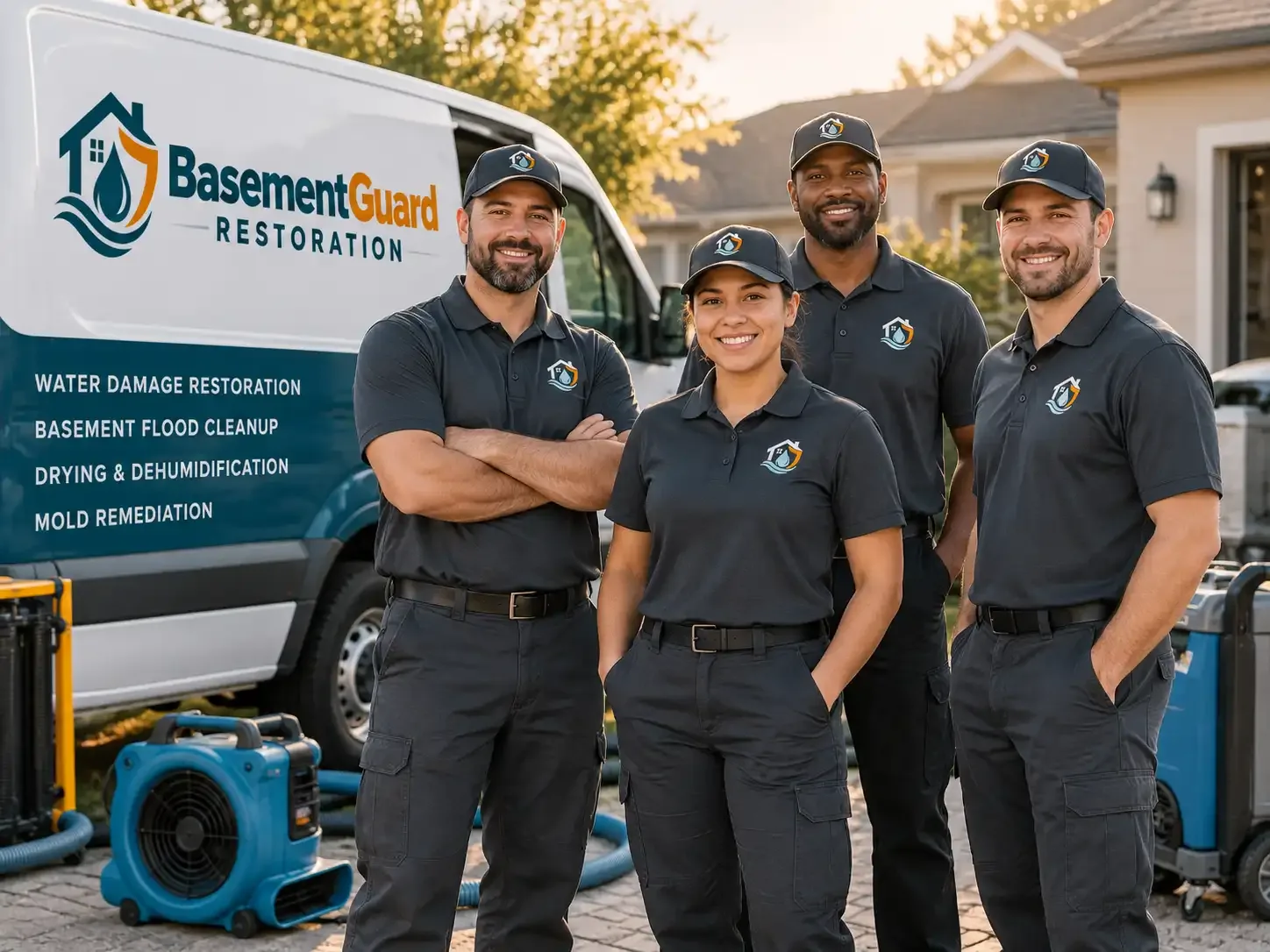 Basement Water Damage Restoration company in Brooker, FL